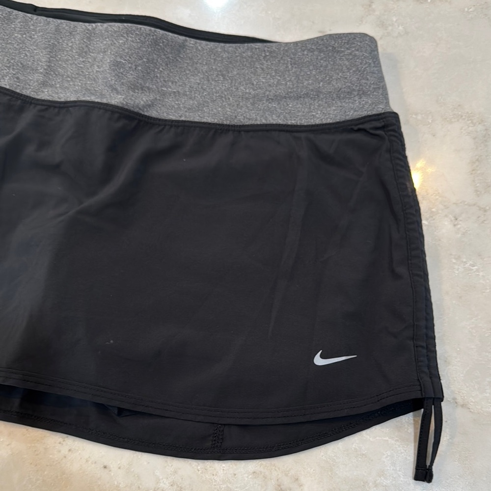 Nike Title Boxing Club Collab Black and Gray Athletic Skirt skort